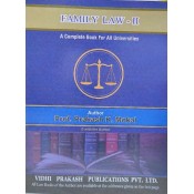 Vidhi Prakash Publication's Family Law II for BA. LL.B & LL.B by Prof. Prakash K. Mokal | A Complete Book for All Universities